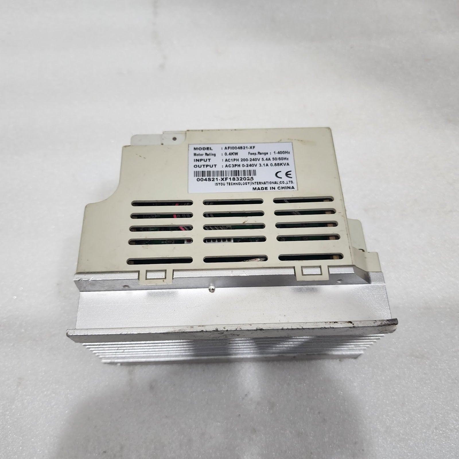 ISYOU TECHNOLOGY AFI004S21-XF INVERTER DRIVE 0.4KW