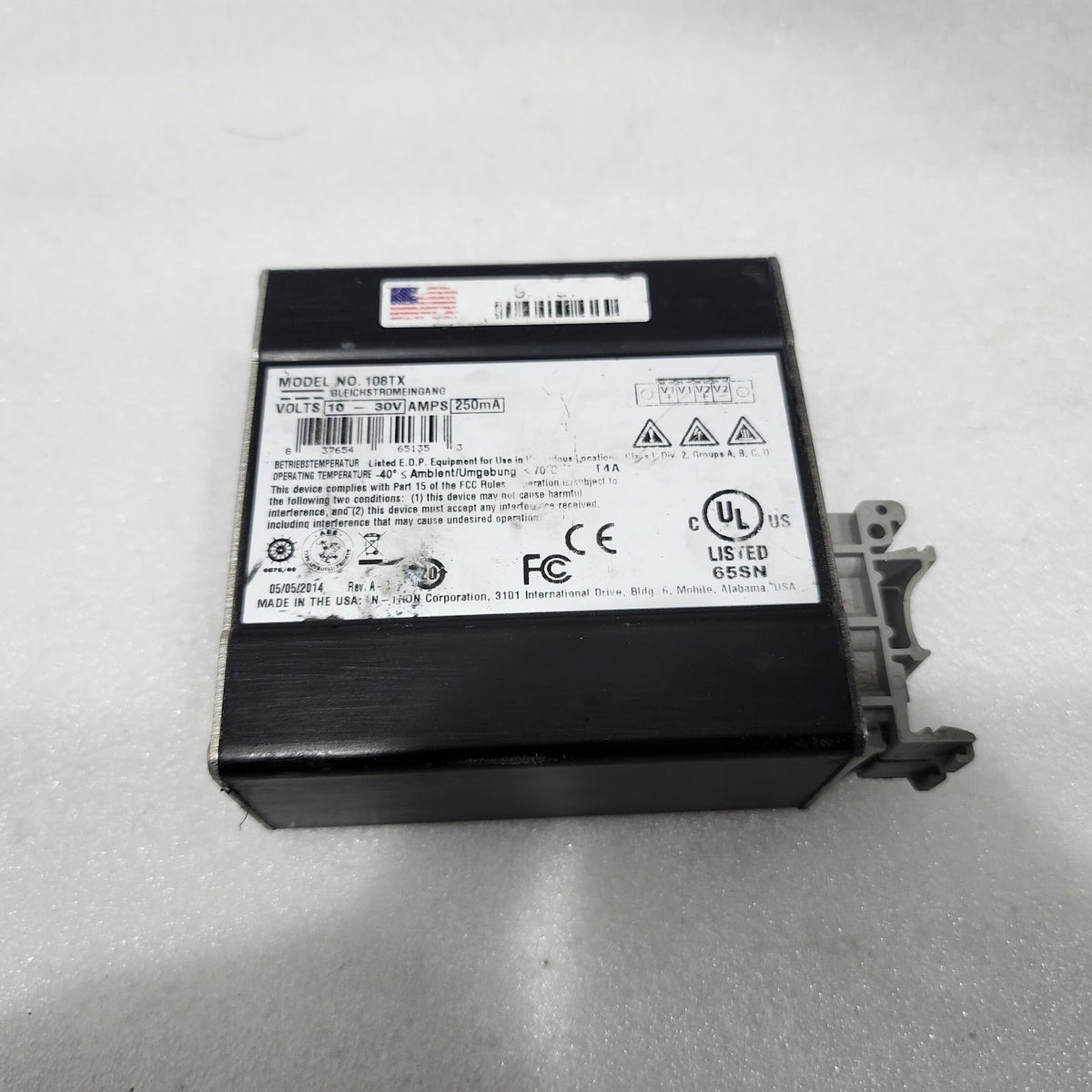 GLEICHSTROMEINGANG 108TX UNMANAGED INDUSTRIAL ETHERNET SWITCH
