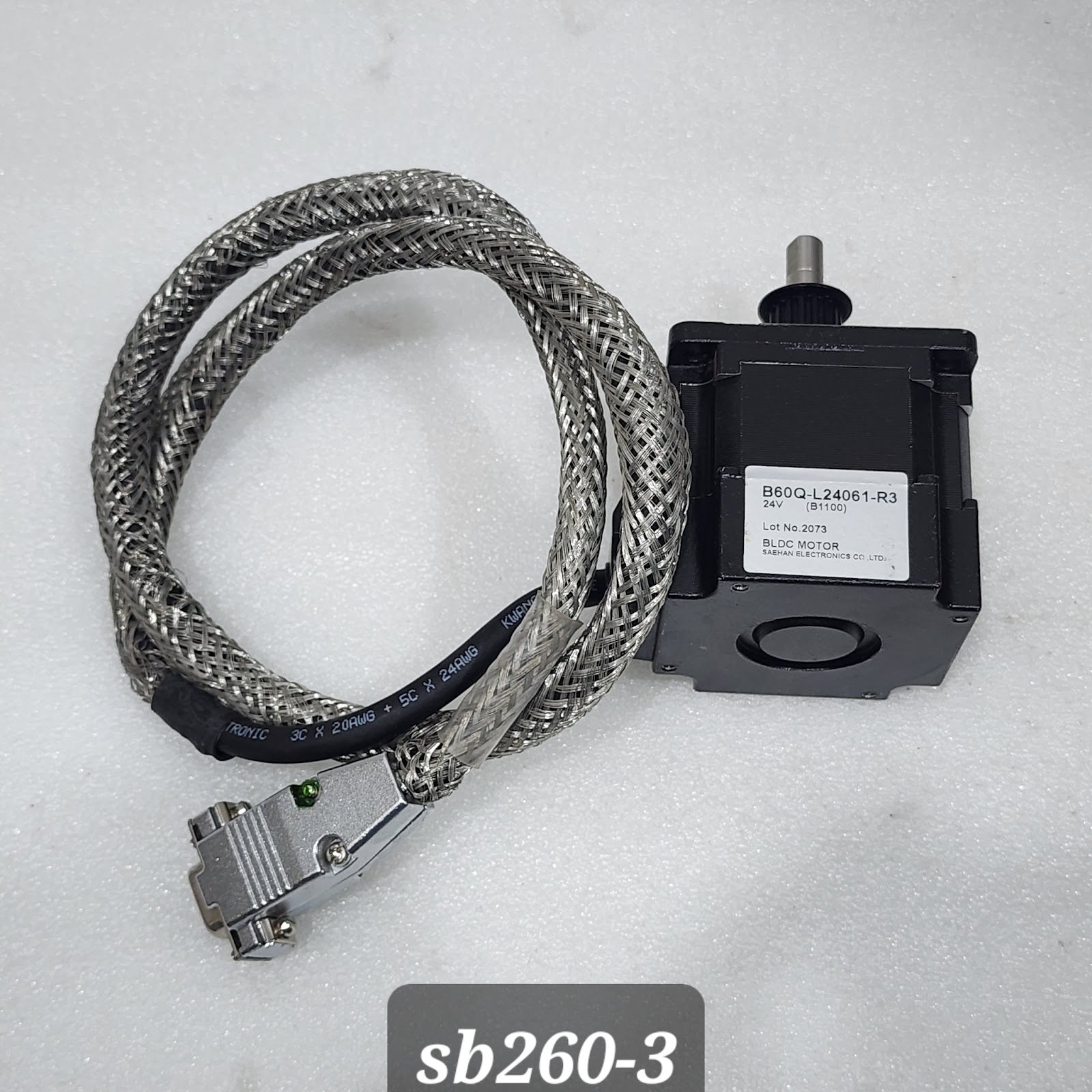 SAEHAN ELECTRONICS B60Q-L24061-R3 BLDC MOTOR