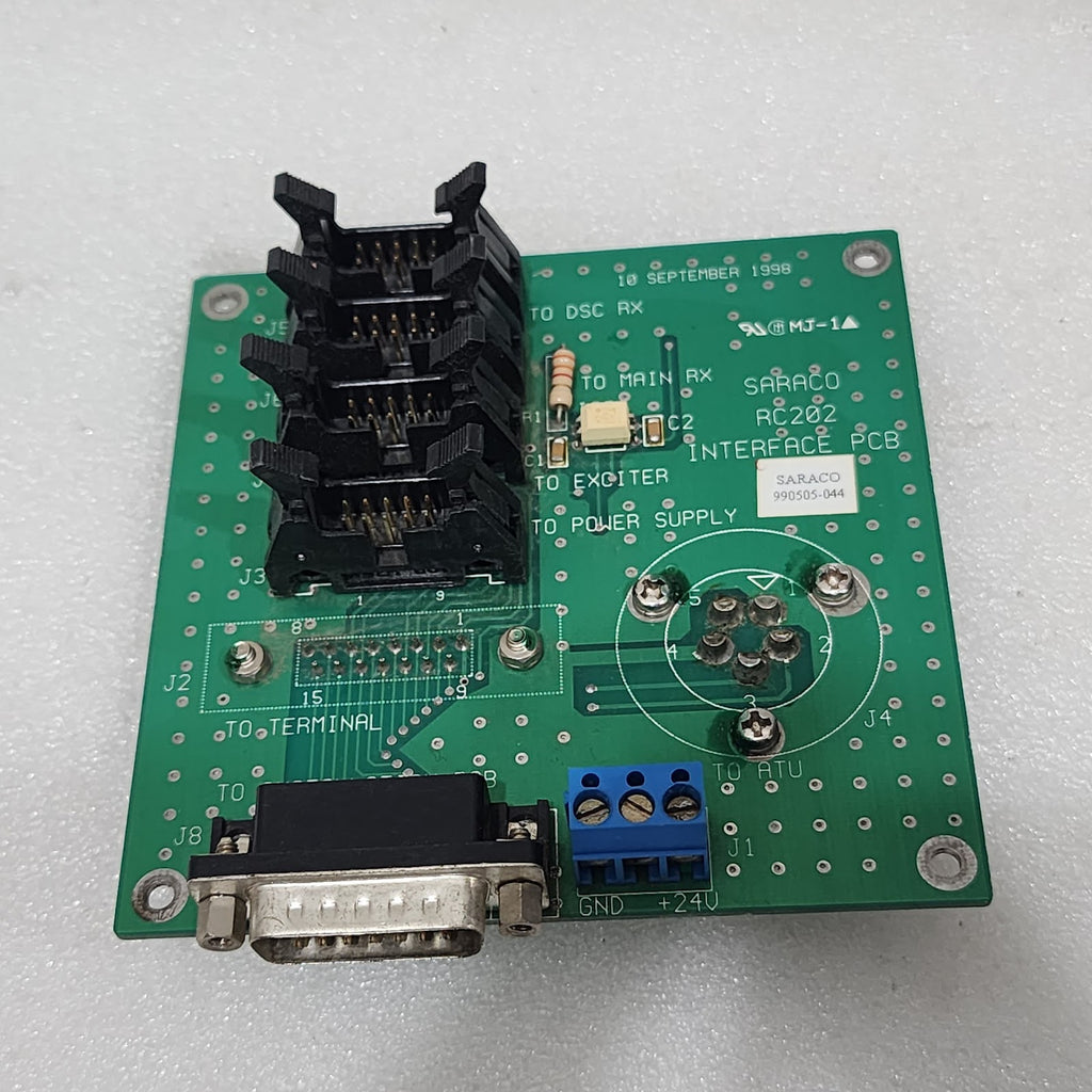 SARACO RC202 INTERFACE PCB 990505-044