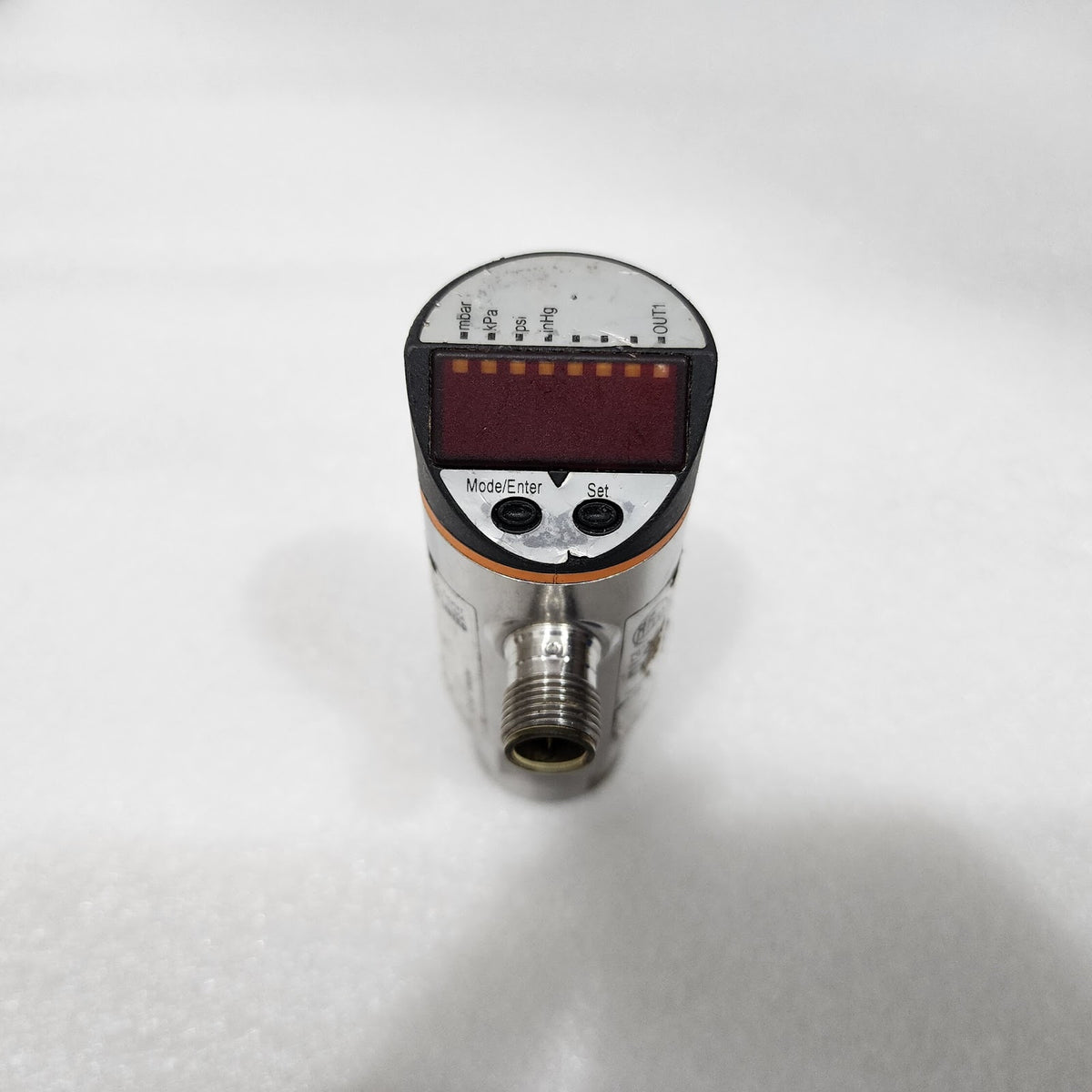 IFM PN3007 PRESSURE SENSOR WITH DISPLAY 18-36VDC
