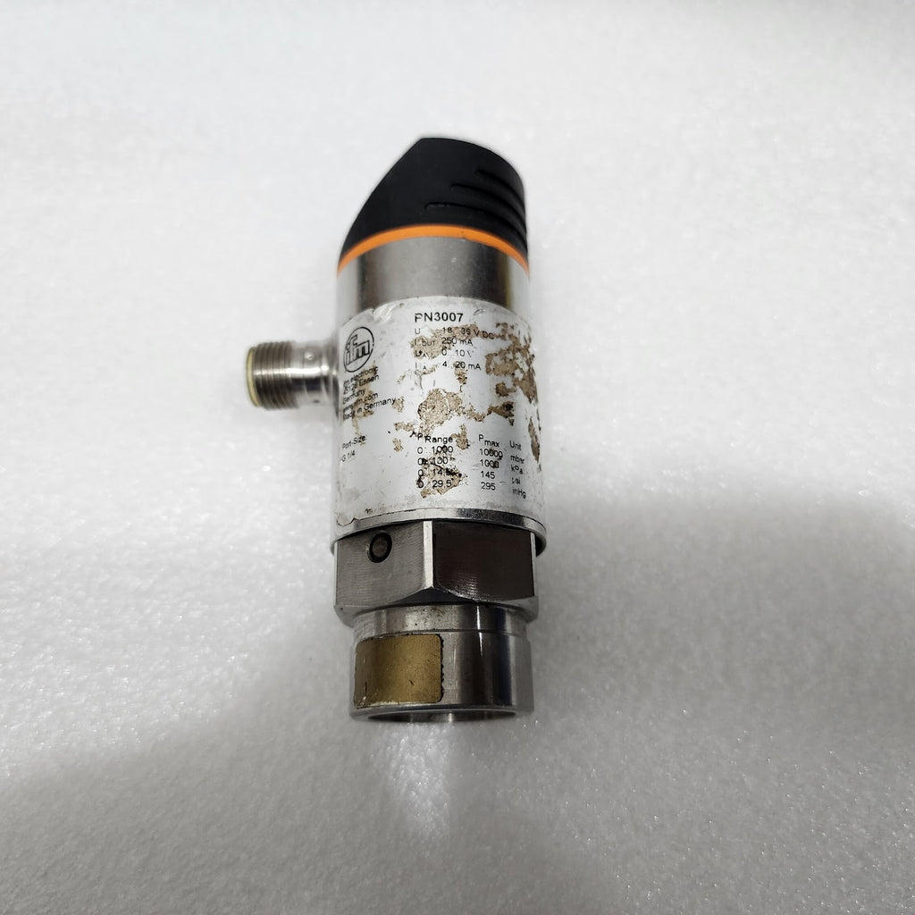IFM PN3007 PRESSURE SENSOR WITH DISPLAY 18-36VDC