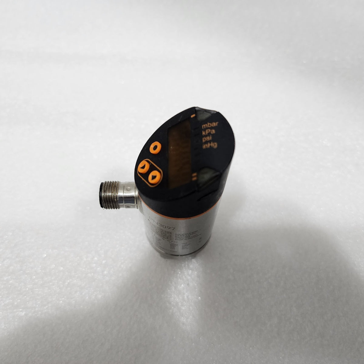 IFM PN3097 PRESSURE SENSOR WITH DISPLAY 18-30VDC