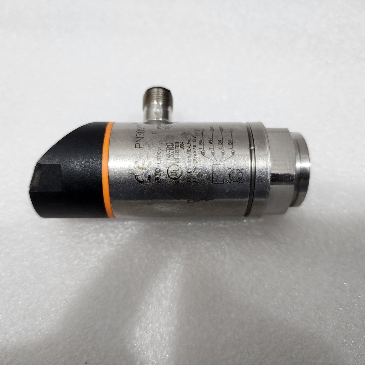 IFM PN3097 PRESSURE SENSOR WITH DISPLAY 18-30VDC