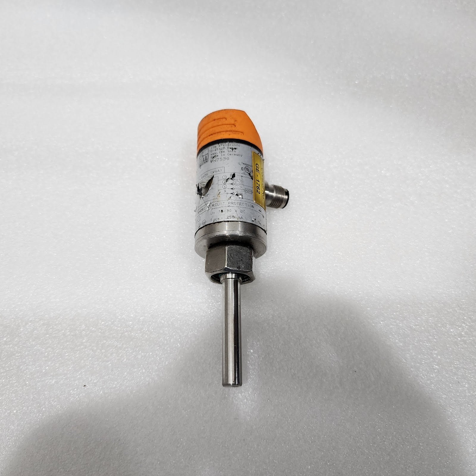IFM TN7530 TEMPERATURE SENSOR WITH DISPLAY 18-30VDC