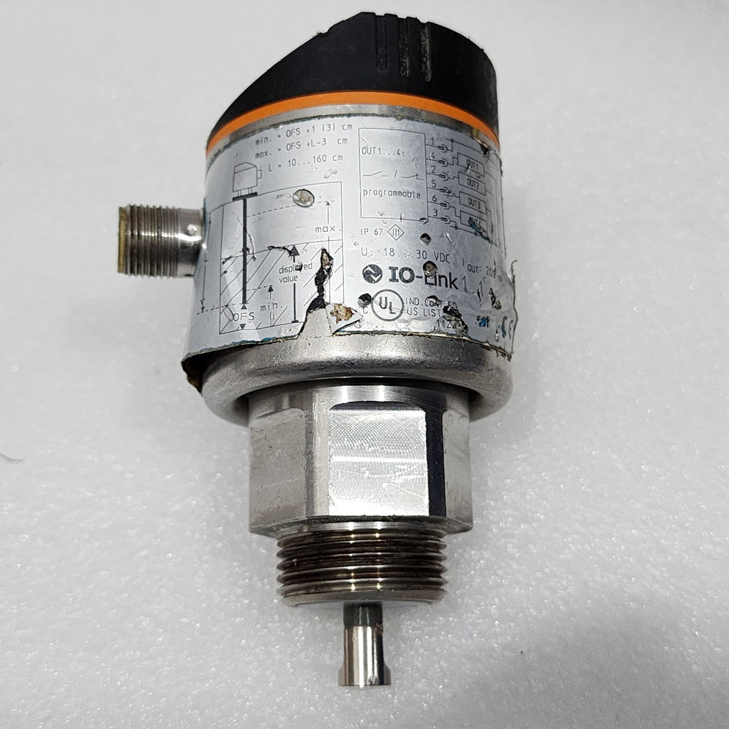 IFM LR8000 CONTINUOUS LEVEL SENSOR 18-30VDC