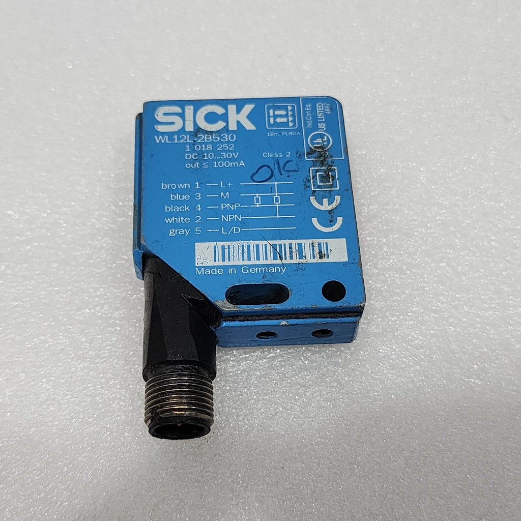 SICK WL12L-2B530 PHOTOELECTRIC SENSOR 1018252 10-30VDC