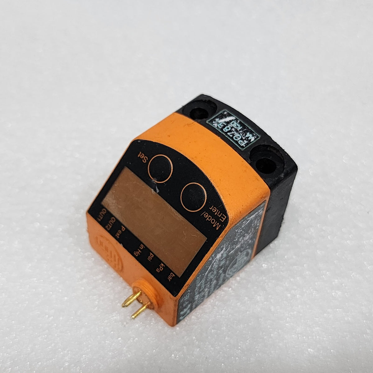 IFM PQ7834 PRESSURE SENSOR FOR PNEUMATICS