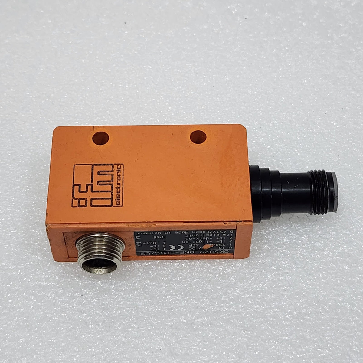 IFM OK5029 FIBER OPTIC AMPLIFIER OKF-FPKG/US