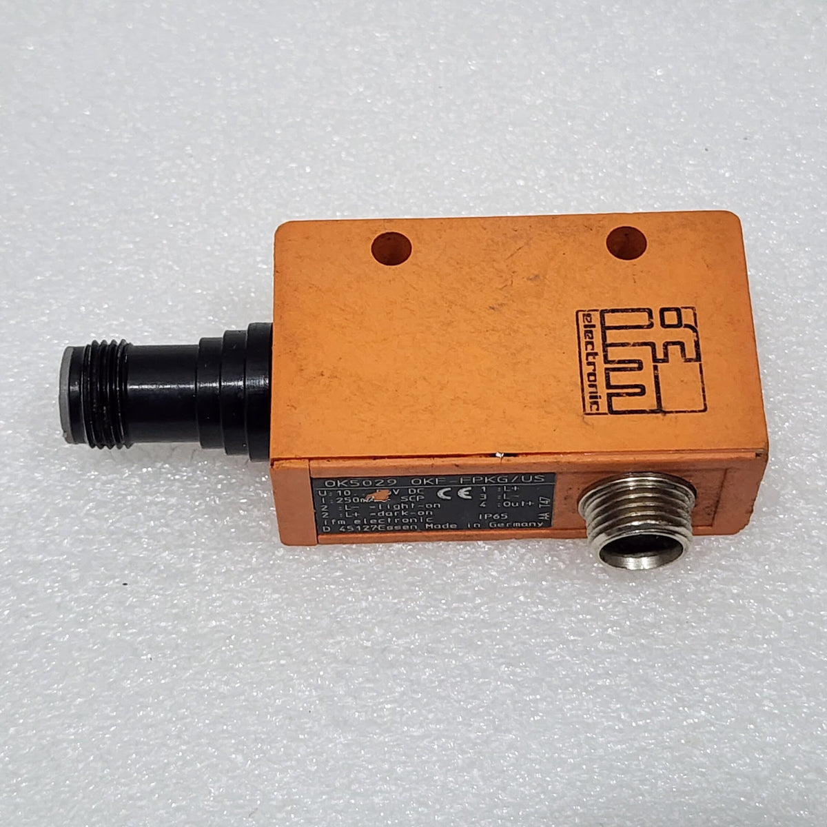 IFM OK5029 FIBER OPTIC AMPLIFIER OKF-FPKG/US