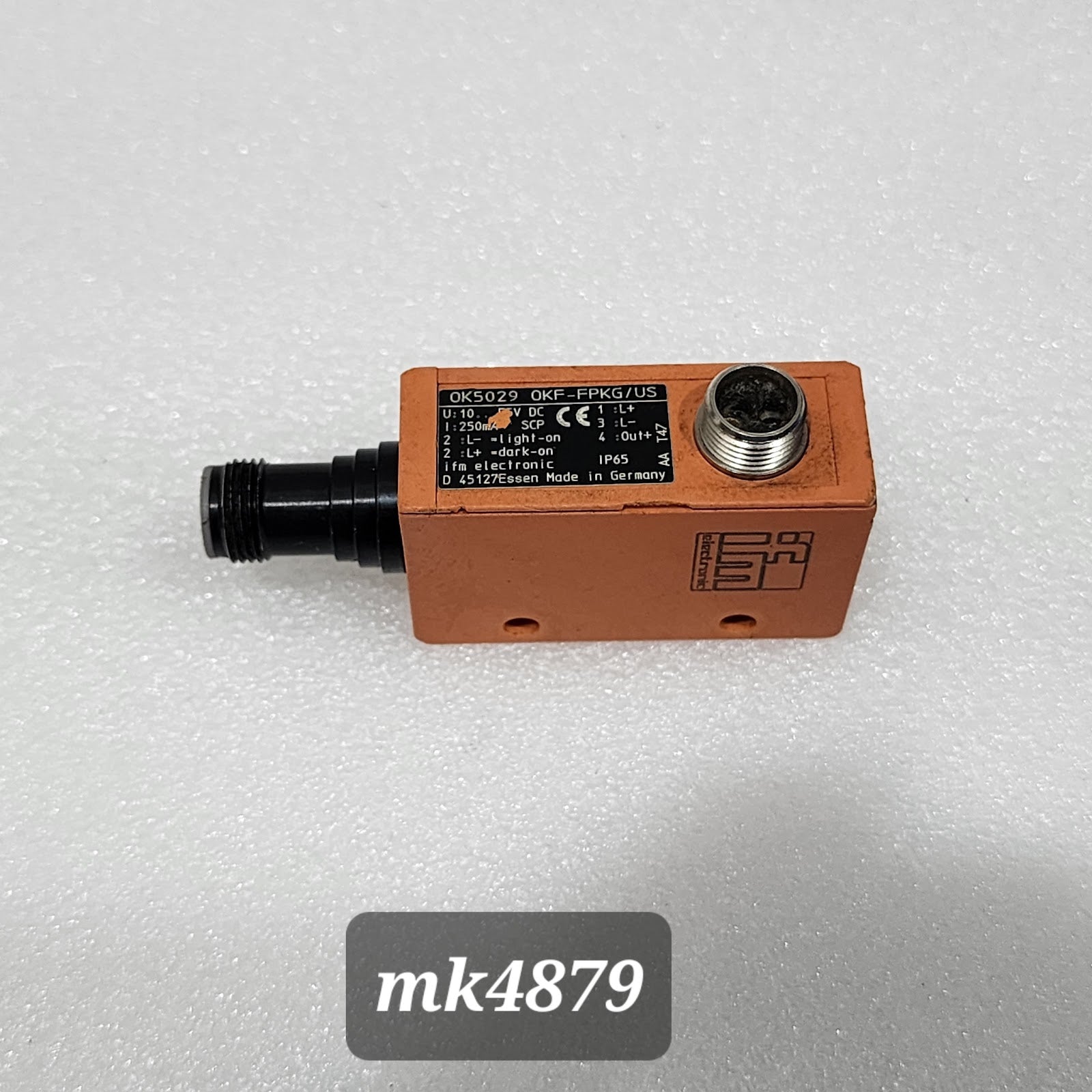 IFM OK5029 FIBER OPTIC AMPLIFIER OKF-FPKG/US