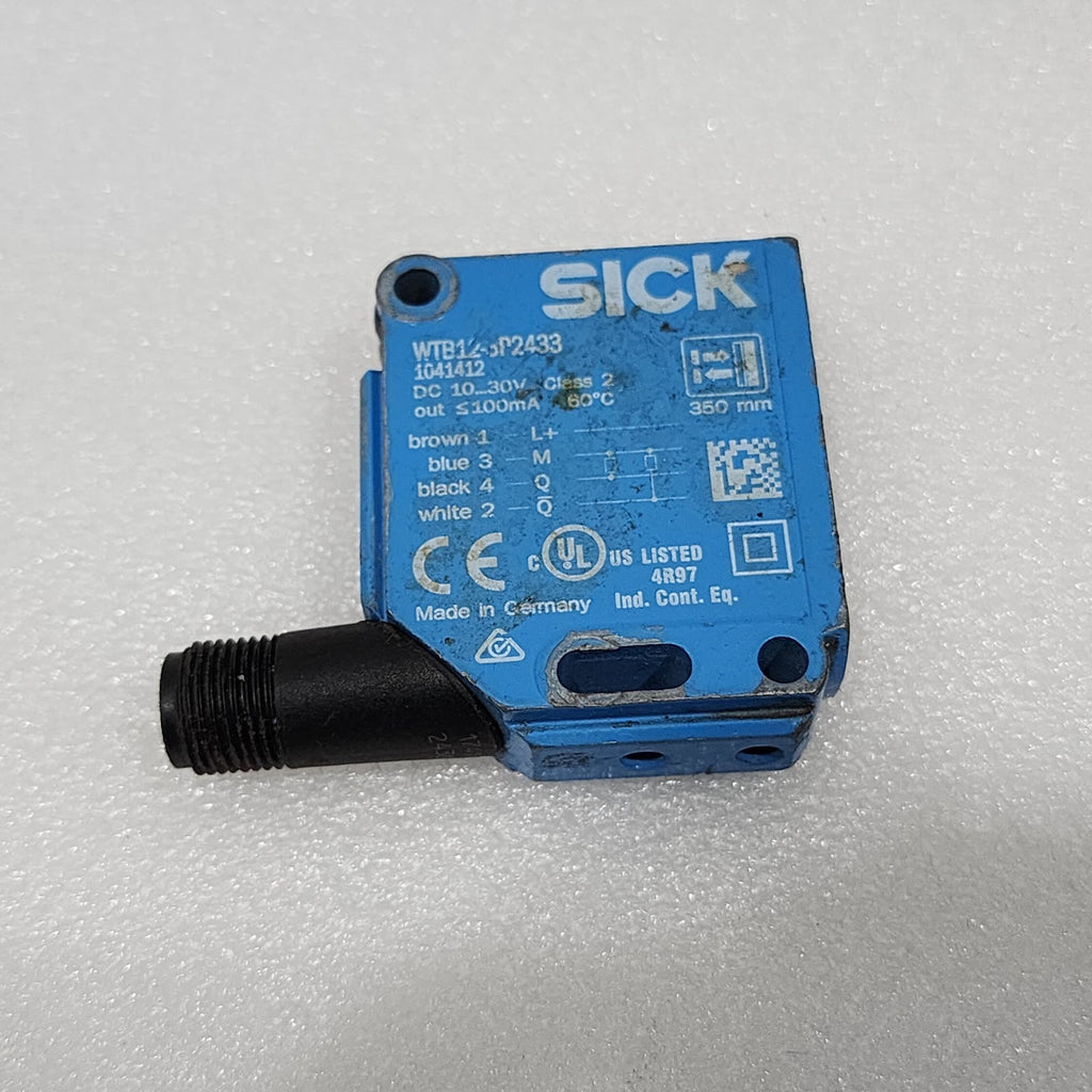 SICK WTB12-3P2433 PHOTOELECTRIC SENSOR 1041412 10-30VDC