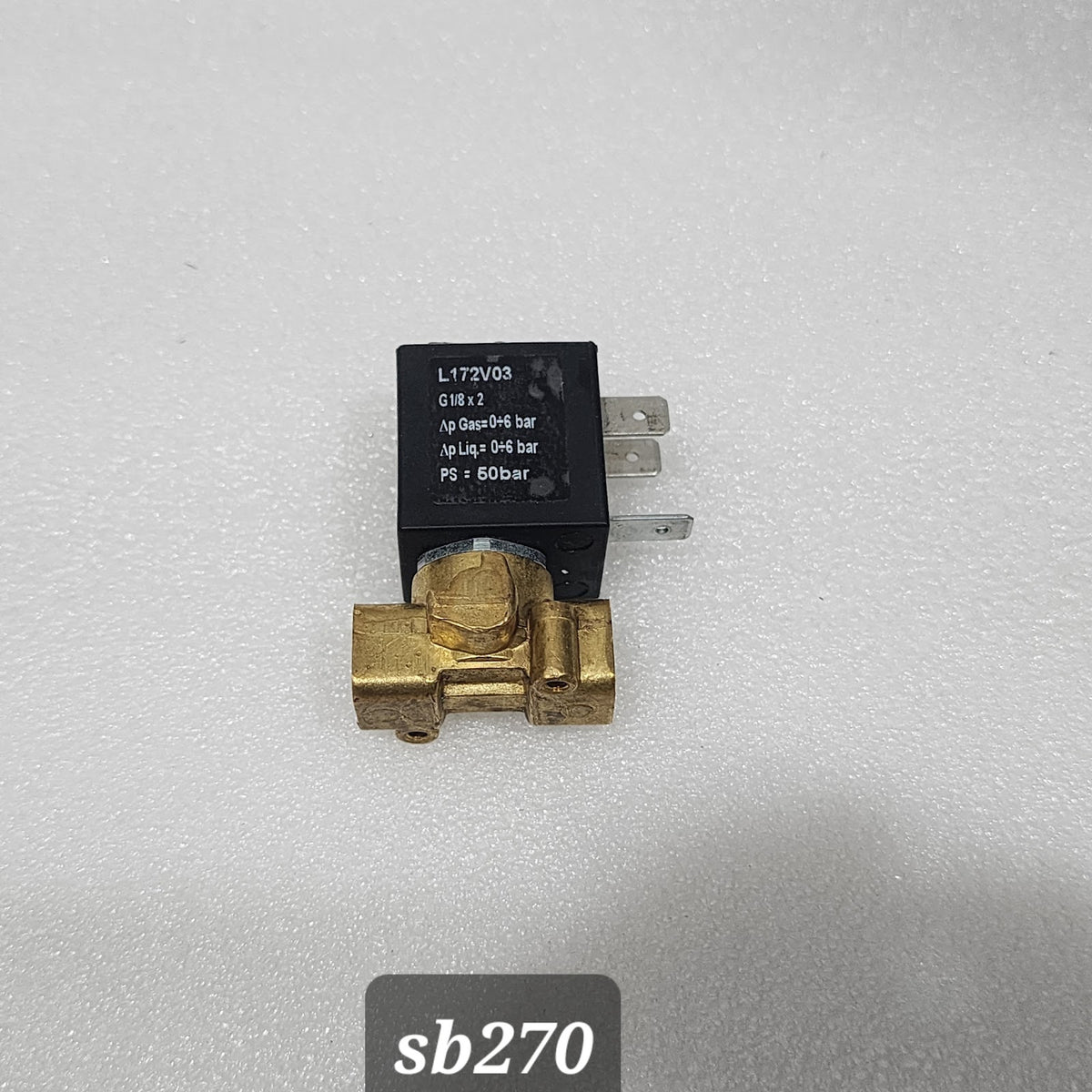 SIRAI L172V03 SOLENOID VALVE G 1/8X2 50BAR 230V
