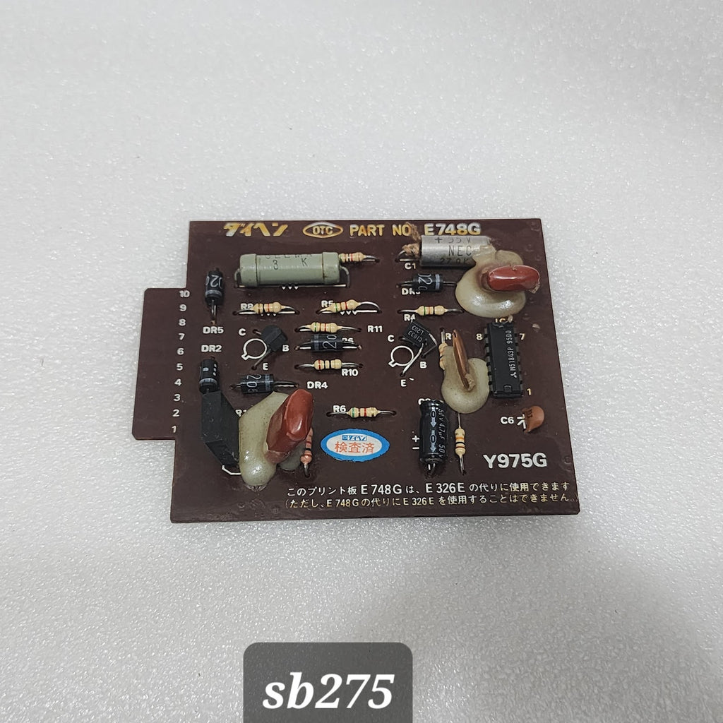 DAIHEN OTC E748G PCB Y975G OSAKA TRANSFORMER