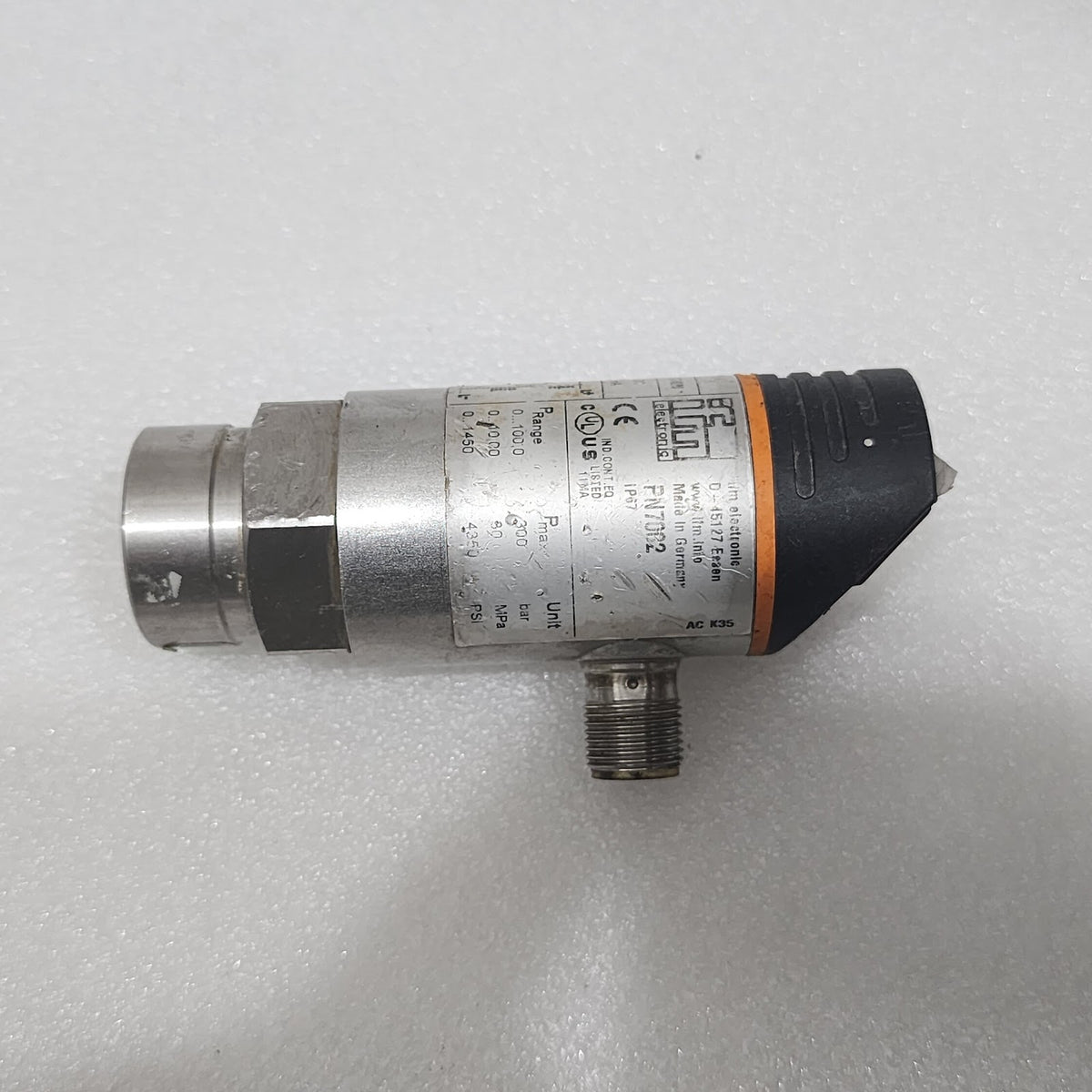 IFM PN7002 PRESSURE SENSOR WITH DISPLAY