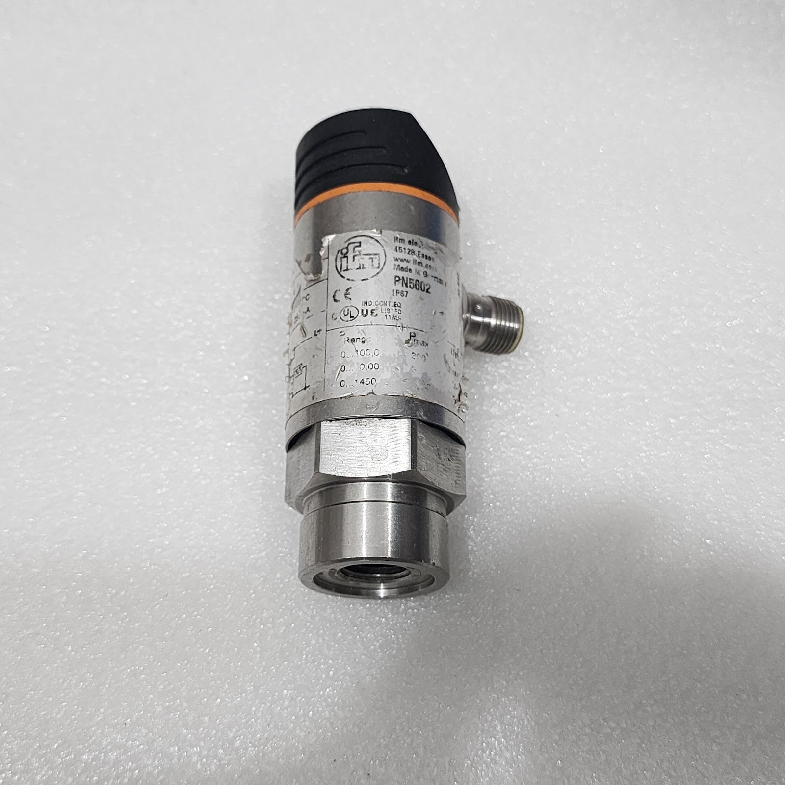 IFM PN5002 PRESSURE SENSOR WITH DISPLAY