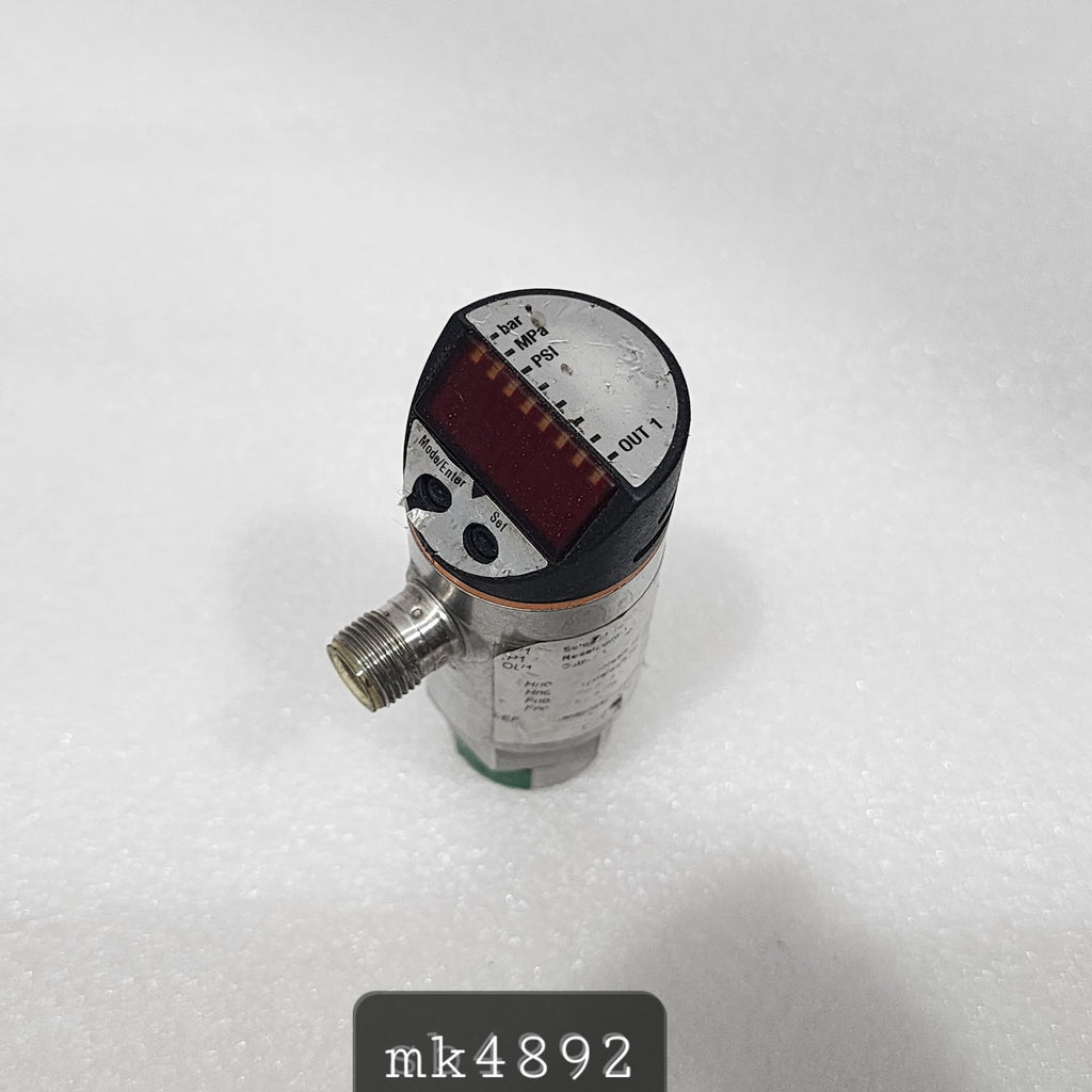 IFM PN5002 PRESSURE SENSOR WITH DISPLAY