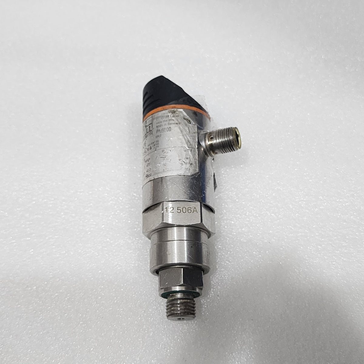 IFM PN5000 PRESSURE SENSOR WITH DISPLAY