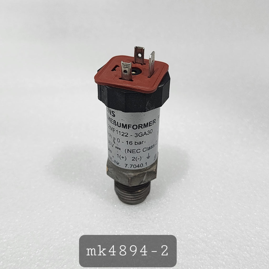 SIEMENS 2MF1122-3GA30 DRUCKMEBUMFORMER P62 PRESSURE SENSOR