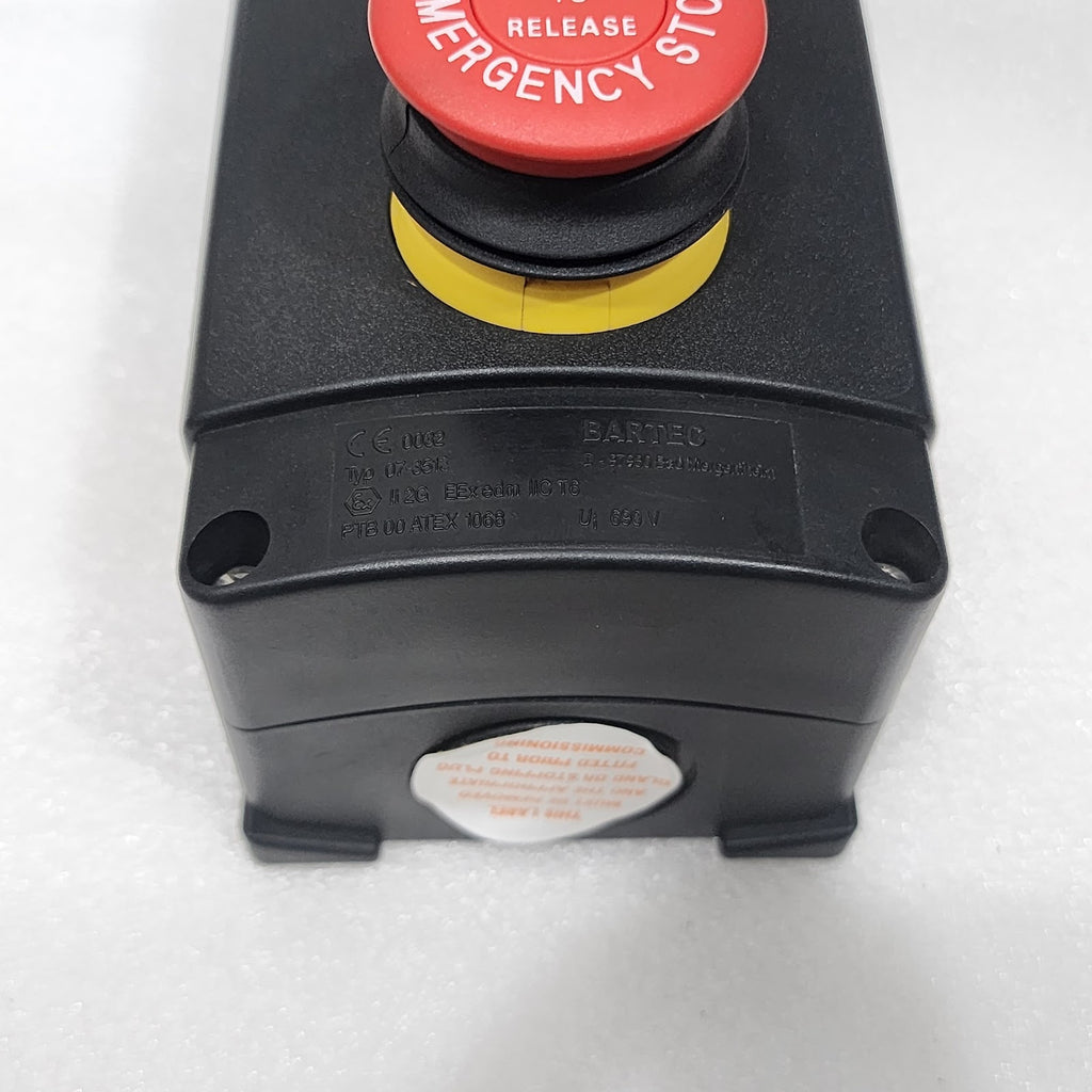 BARTEC 05-0041-0073 PUSH BUTTON CONTROL STATION 07-3513