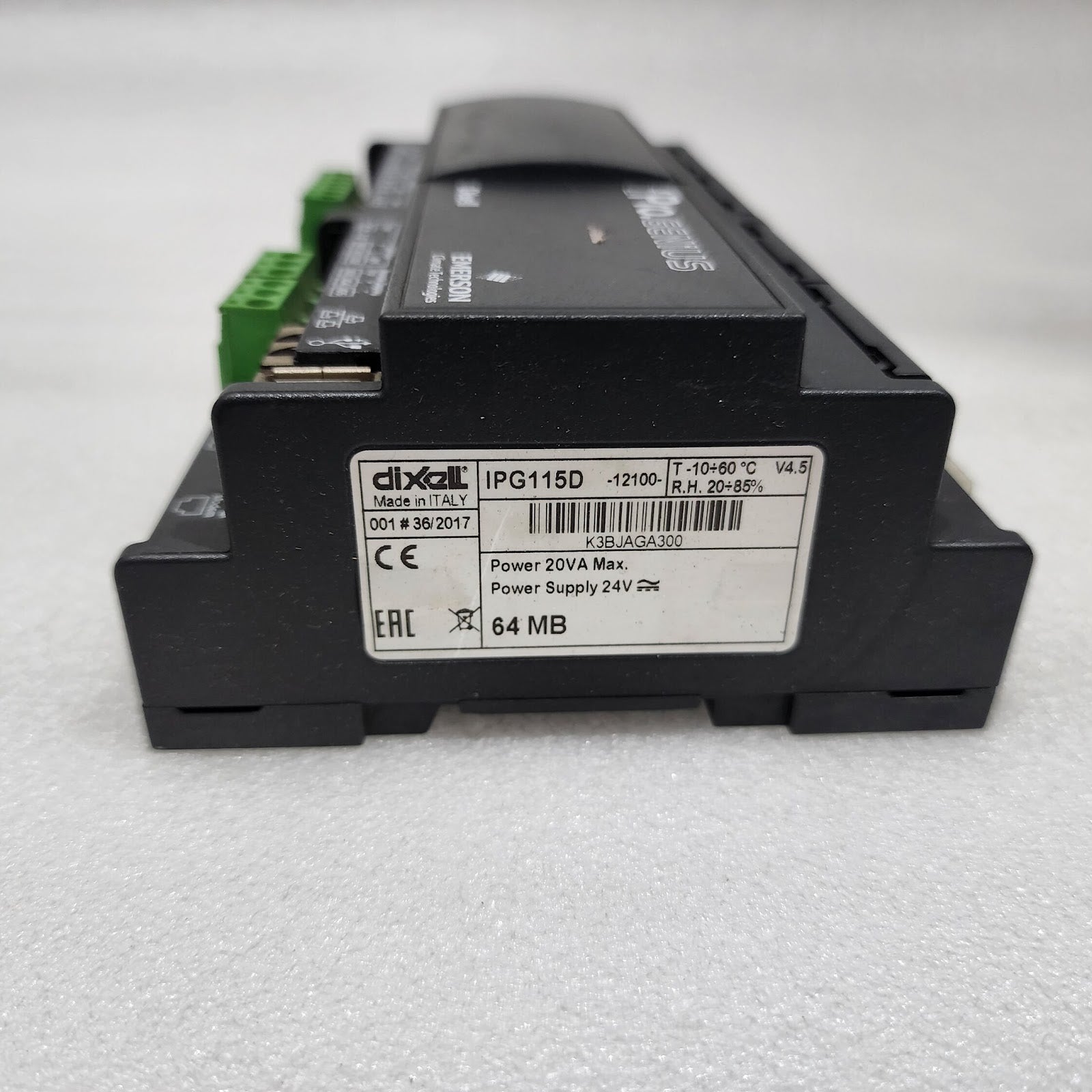 EMERSON DIXELL IPG115D-12100 IPRO GENIUS DIGITAL MODULE V4.5 24V
