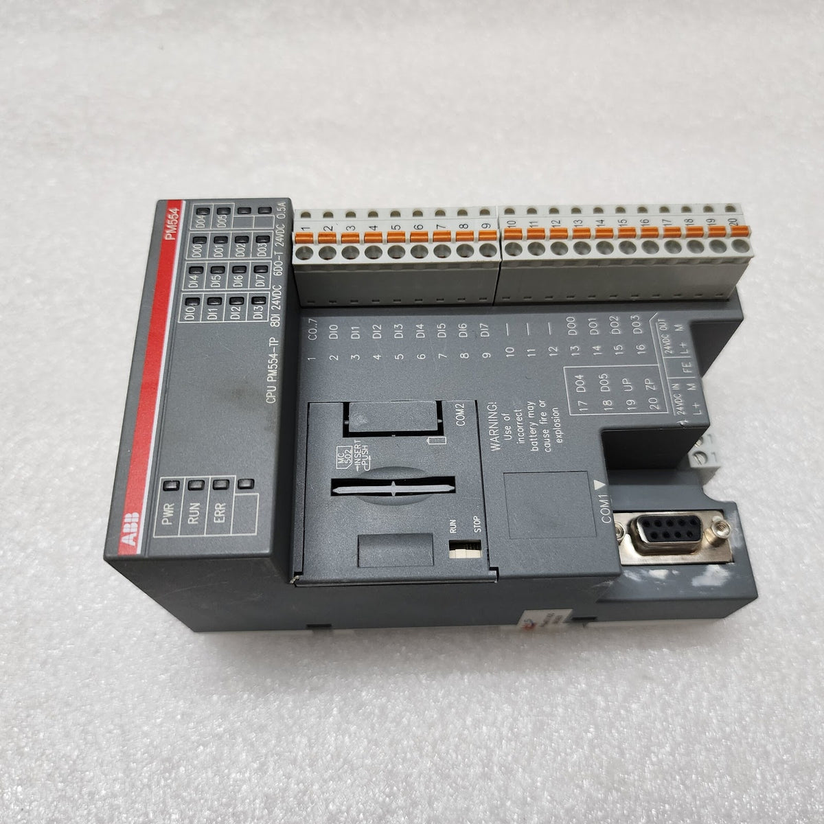 ABB PM554-TP PROGRAMMABLE  LOGIC CONTROLLER 1SAP120600R0001
