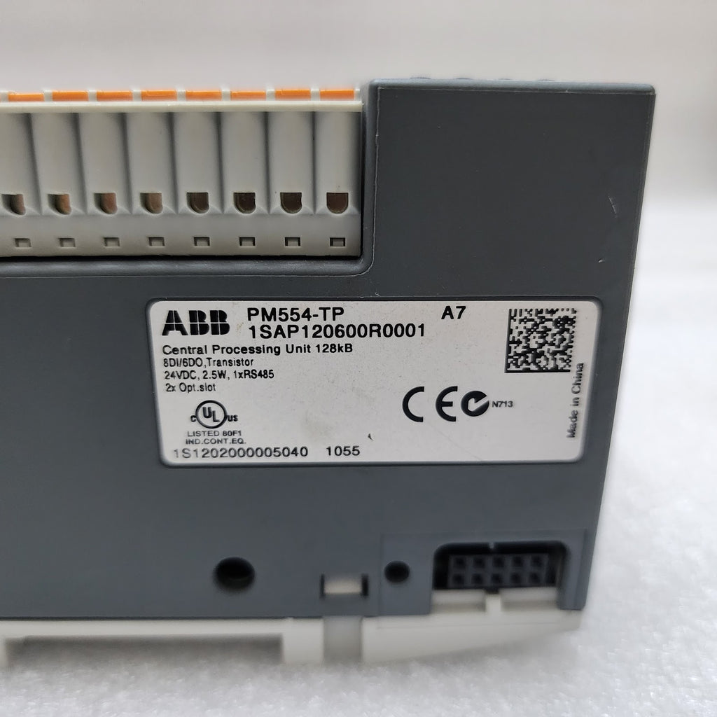 ABB PM554-TP PROGRAMMABLE  LOGIC CONTROLLER 1SAP120600R0001