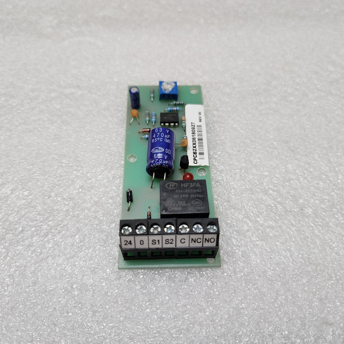 ASCO CPCB2XX06180927 PCB BOARD ASCO306 SOLD CHVAC_PCB2