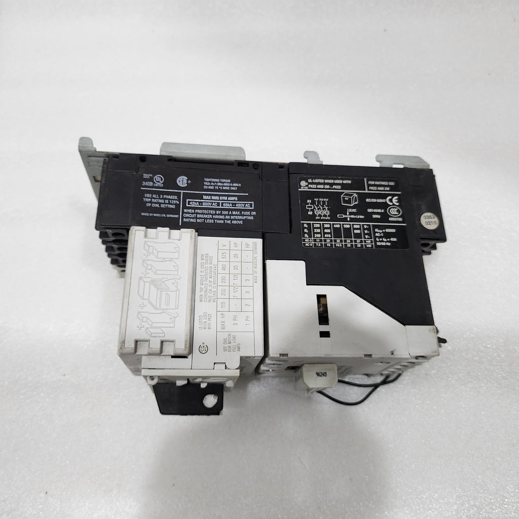 MOELLER ZM-25-PKZ2 MANUAL MOTOR PROTECTOR S-G-PKZ 2 HIGH CAPACITY CONTACT MODULE