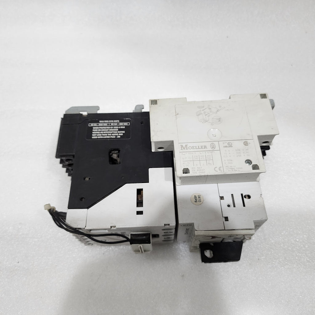 MOELLER ZM-25-PKZ2 MANUAL MOTOR PROTECTOR S-G-PKZ 2 HIGH CAPACITY CONTACT MODULE