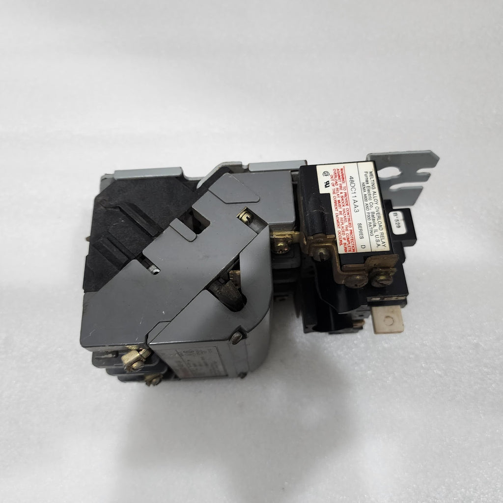 FURNAS CAT 14DP12A MOTOR STARTER  27A 48DC11AA3 COIL VOLTAGE 110-120V/190-240V
