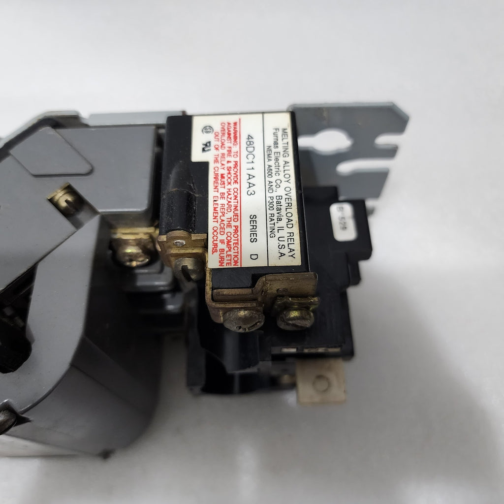 FURNAS CAT 14DP12A MOTOR STARTER  27A 48DC11AA3 COIL VOLTAGE 110-120V/190-240V