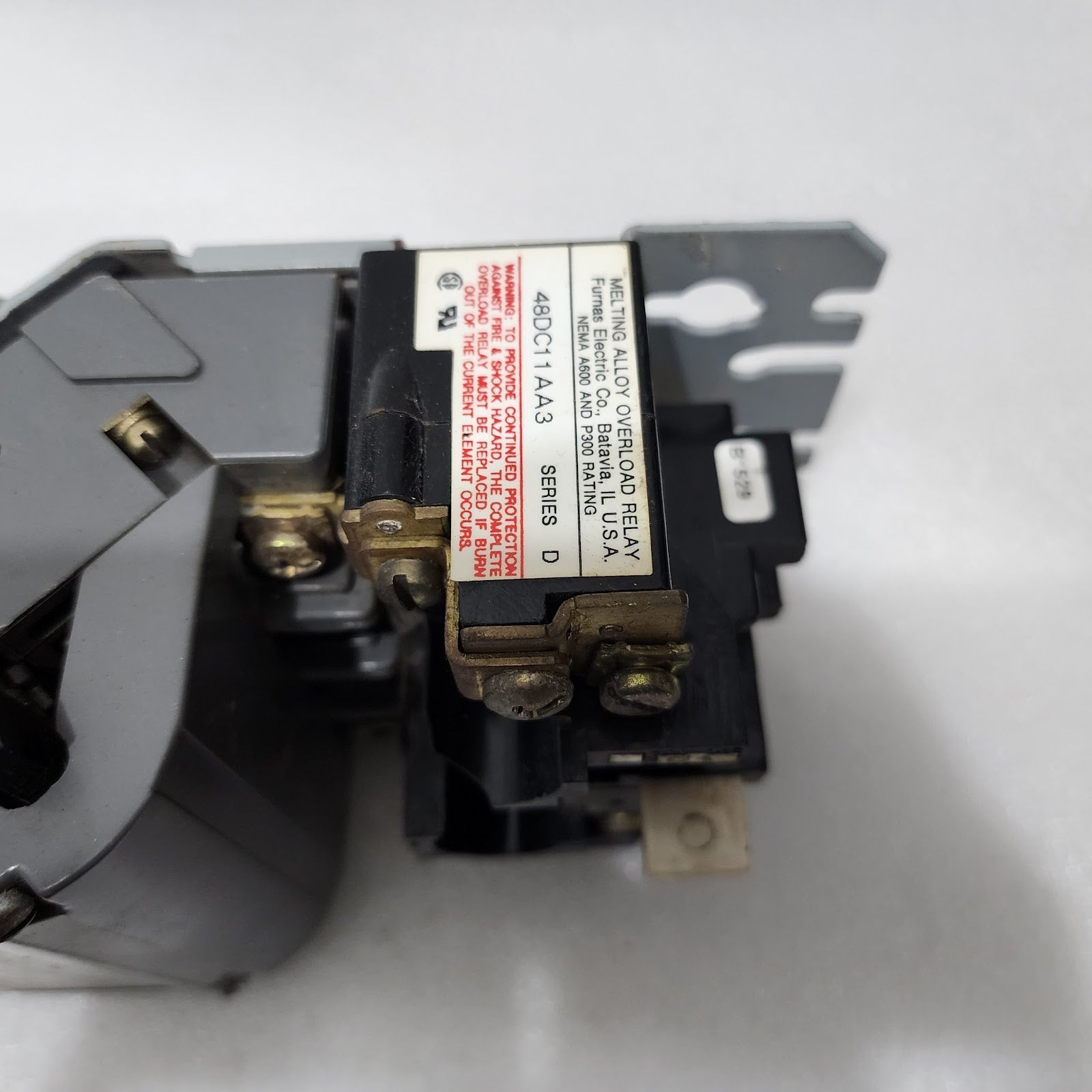 FURNAS CAT 14DP12A MOTOR STARTER  27A 48DC11AA3 COIL VOLTAGE 110-120V/190-240V