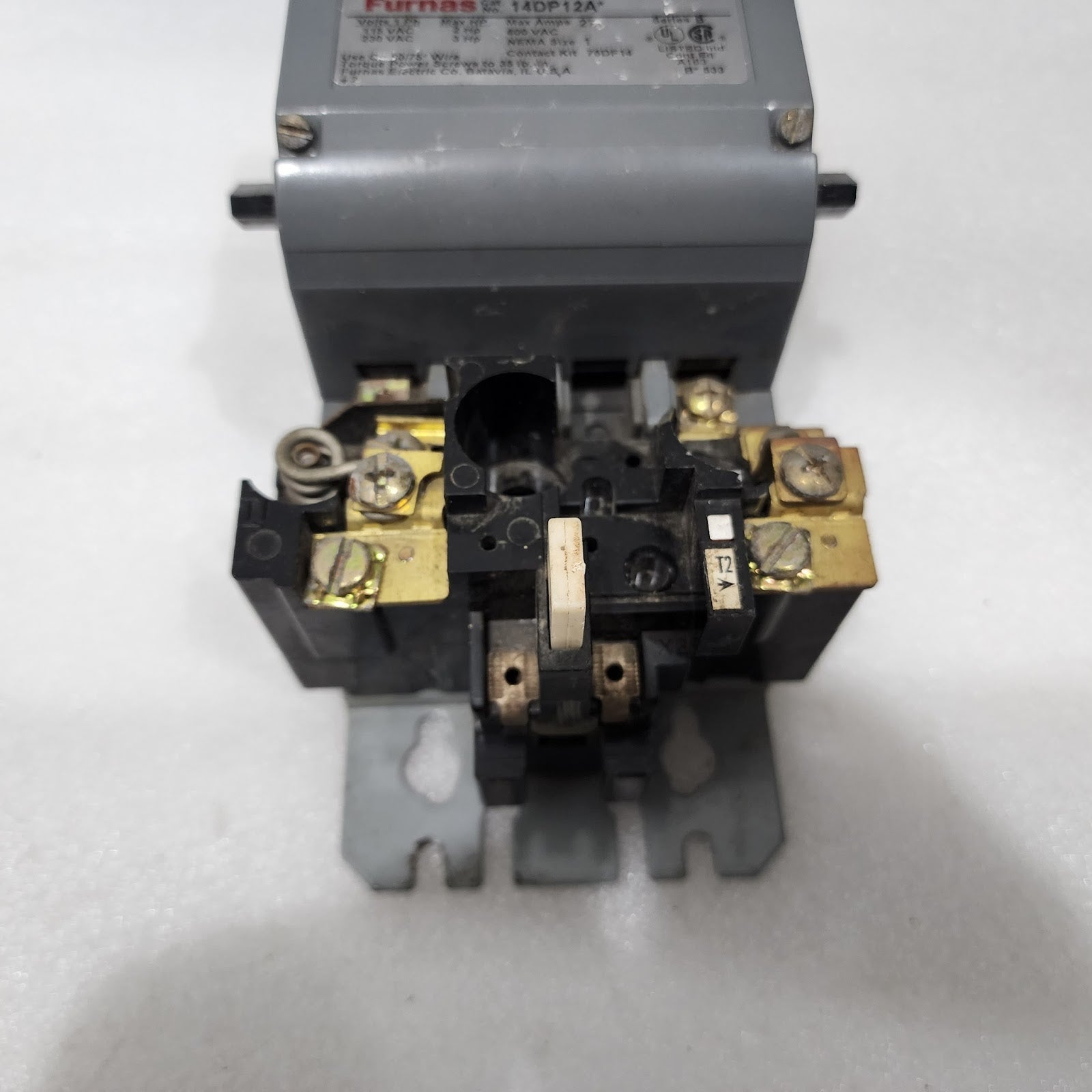 FURNAS CAT 14DP12A MOTOR STARTER  27A 48DC11AA3 COIL VOLTAGE 110-120V/190-240V