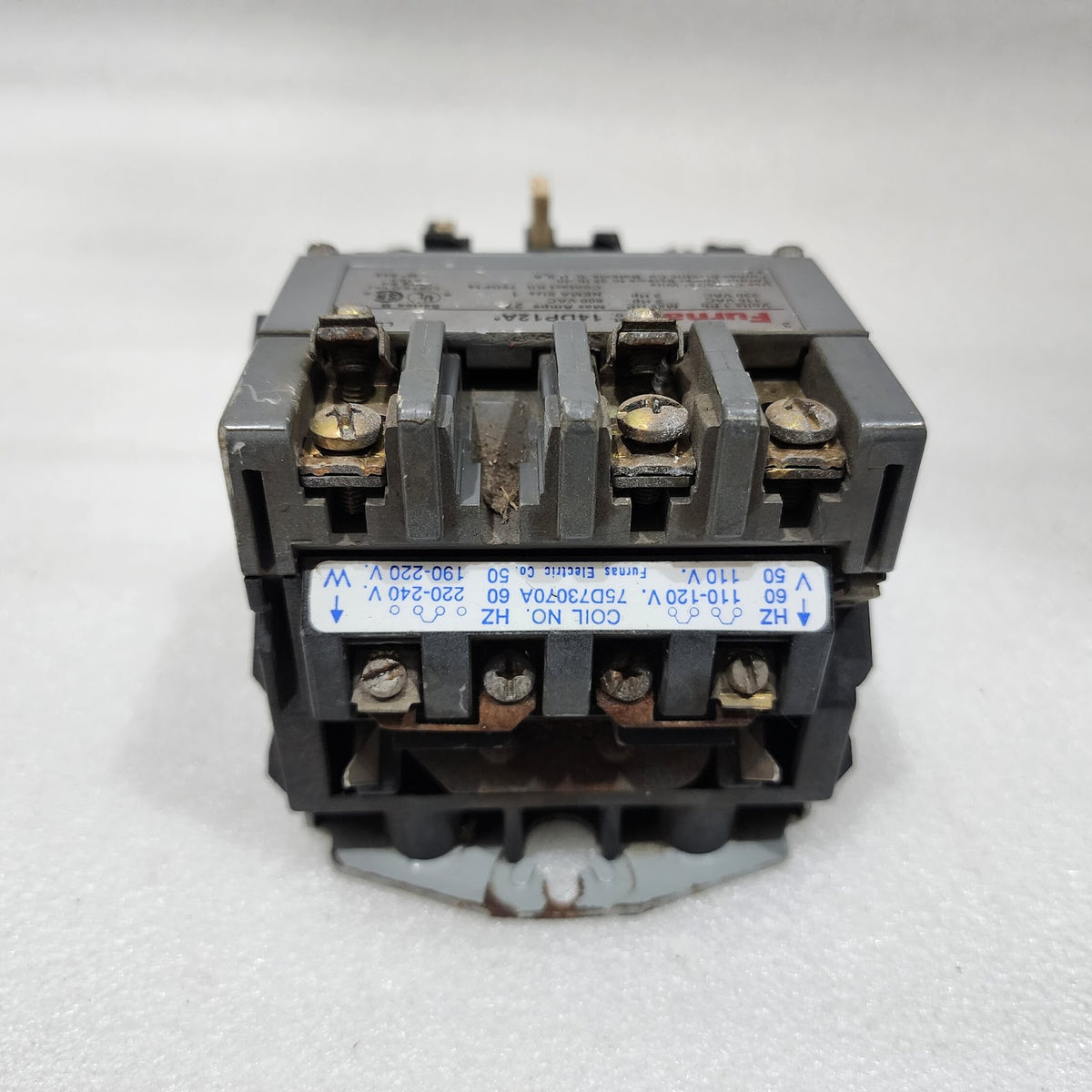 FURNAS CAT 14DP12A MOTOR STARTER  27A 48DC11AA3 COIL VOLTAGE 110-120V/190-240V