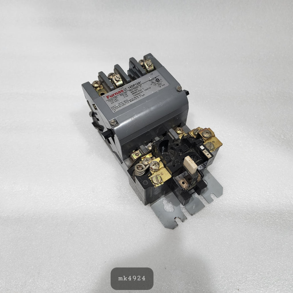 FURNAS CAT 14DP12A MOTOR STARTER  27A 48DC11AA3 COIL VOLTAGE 110-120V/190-240V
