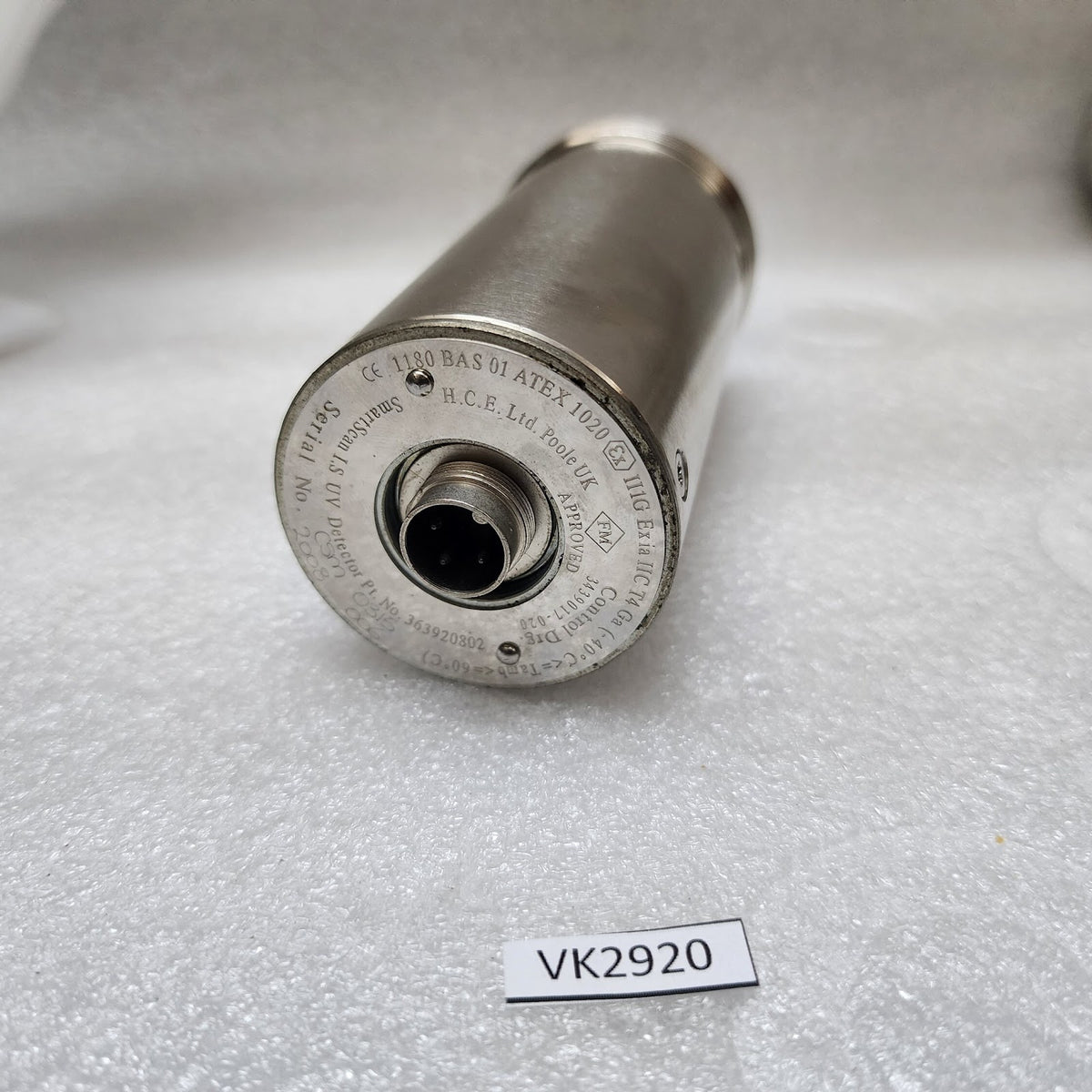 H.C.E. 363920802 SMARTSCAN I.S. UV DETECTOR 3439017-020