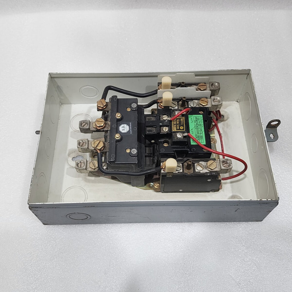ALLEN BRADLEY CAT 709-CAB SER P MOTOR STARTER 40006-047-03 440-480V