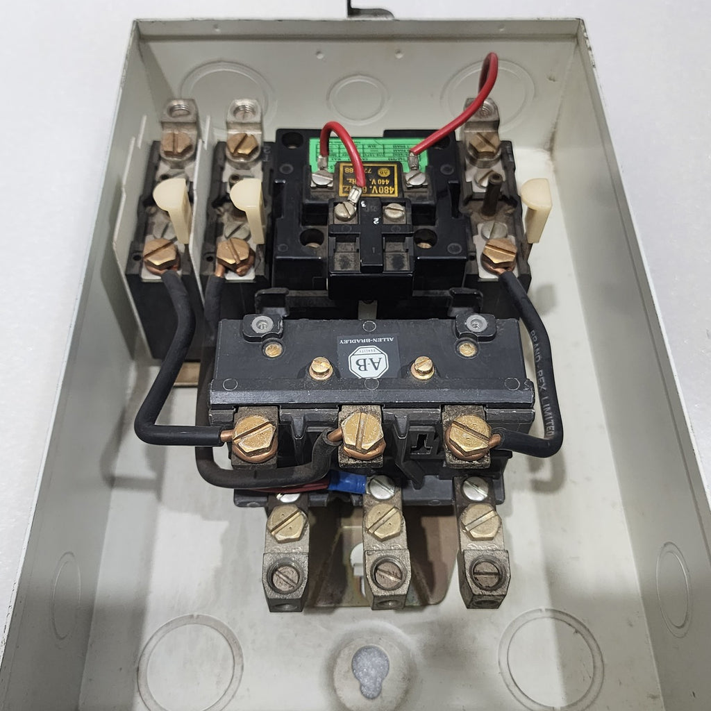 ALLEN BRADLEY CAT 709-CAB SER P MOTOR STARTER 40006-047-03 440-480V