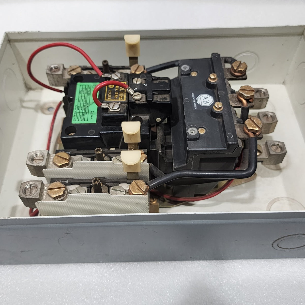 ALLEN BRADLEY CAT 709-CAB SER P MOTOR STARTER 40006-047-03 440-480V