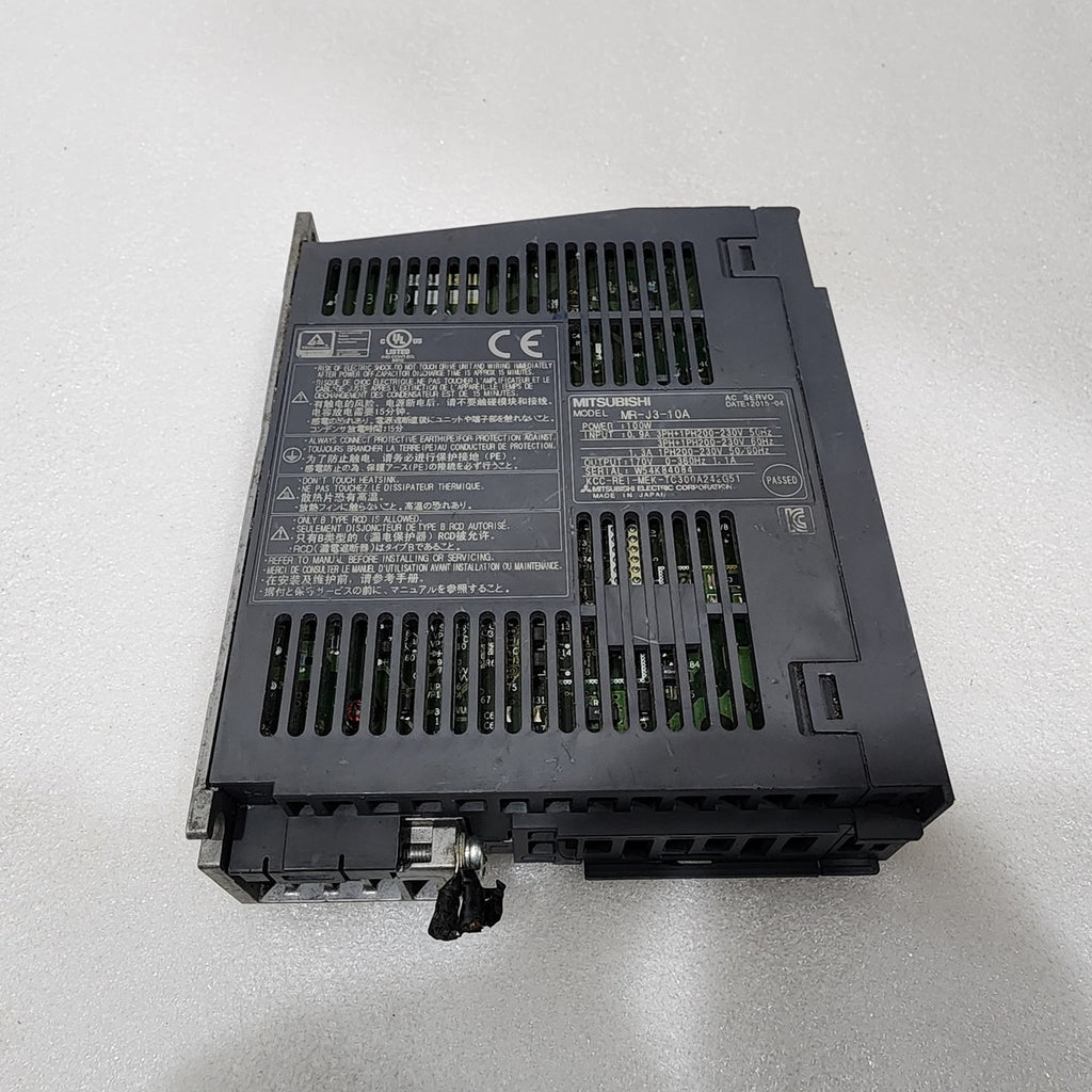 MITSUBISHI MR-J3-10A AC SERVO DRIVE