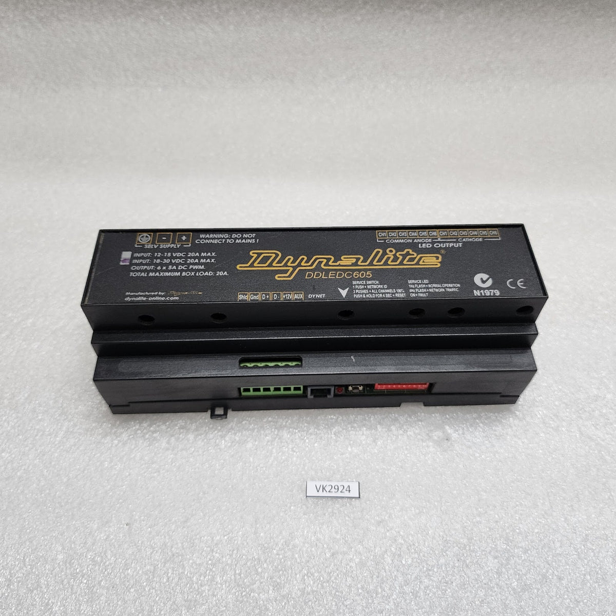 DYNALITE DDLEDC605 LED PWM CONTROLLER 18-30VDC