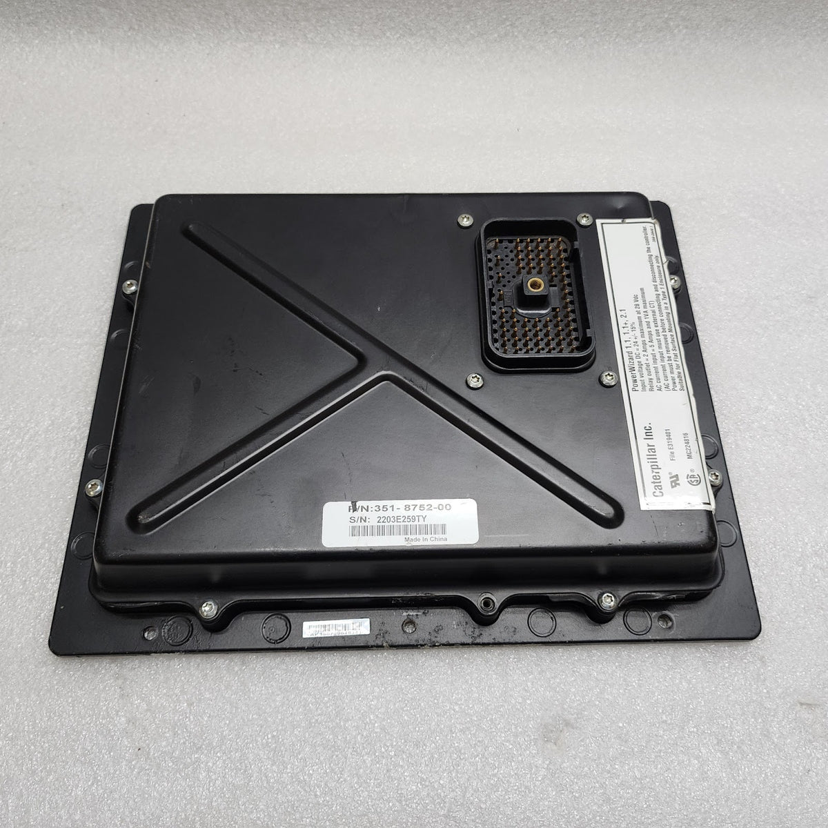 CATERPILLAR 351-8752-00 FG WILSON GENERATOR CONTROLLER POWERWIZARD 1.1+