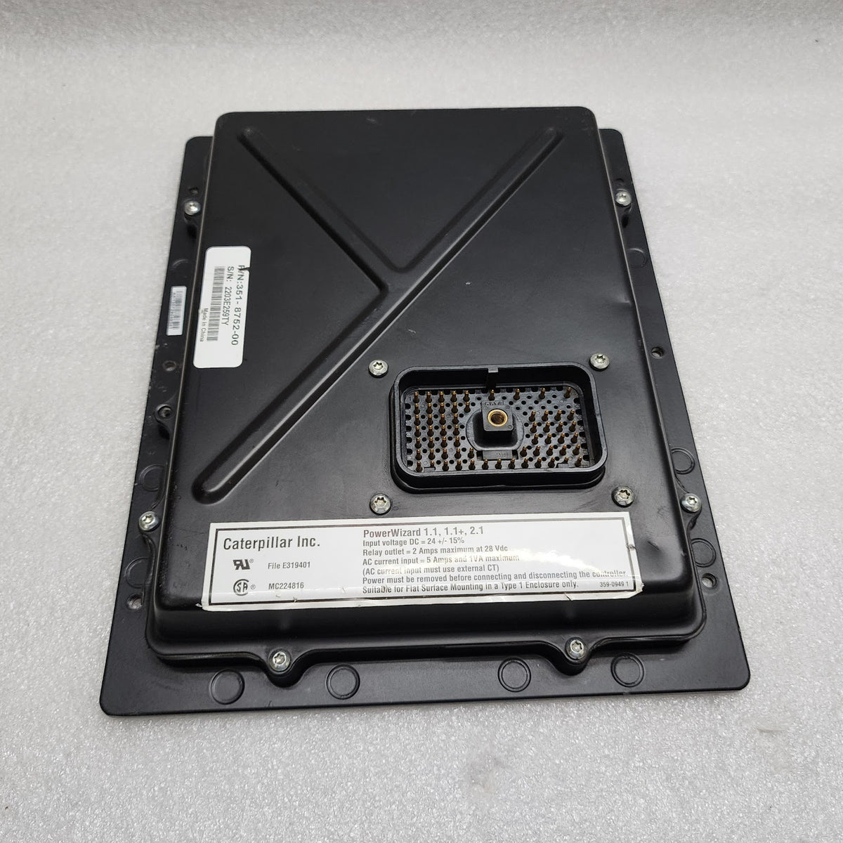 CATERPILLAR 351-8752-00 FG WILSON GENERATOR CONTROLLER POWERWIZARD 1.1+