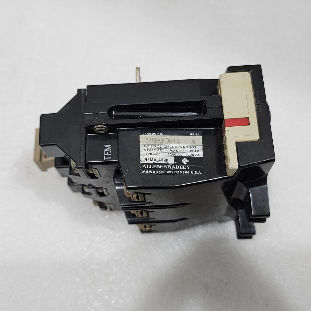 ALLEN BRADLEY CAT 592-BOW16 OVERLOAD RELAY