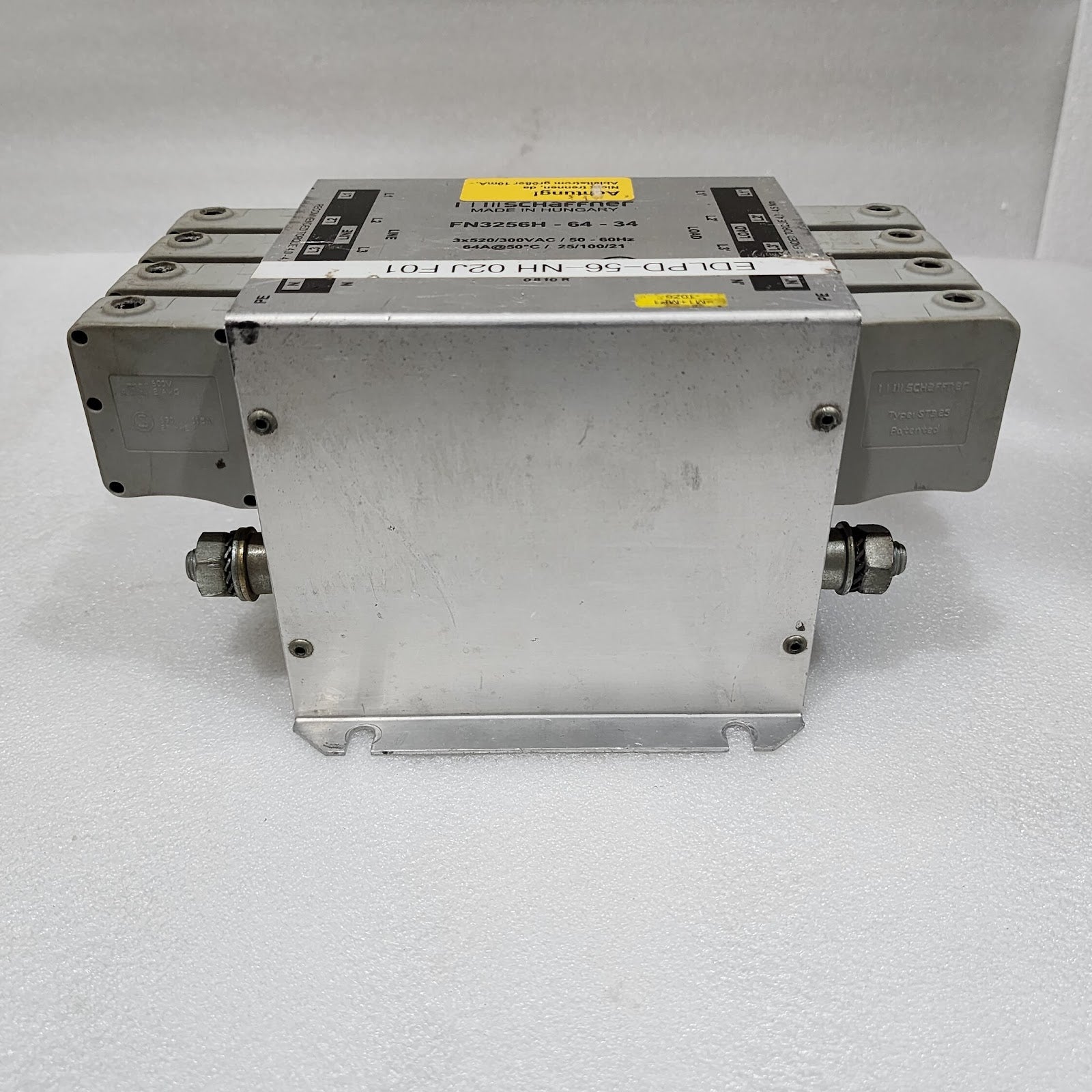 SCHAFFNER FN3256H-64-34 EMI FILTER 64A 480V 60HZ