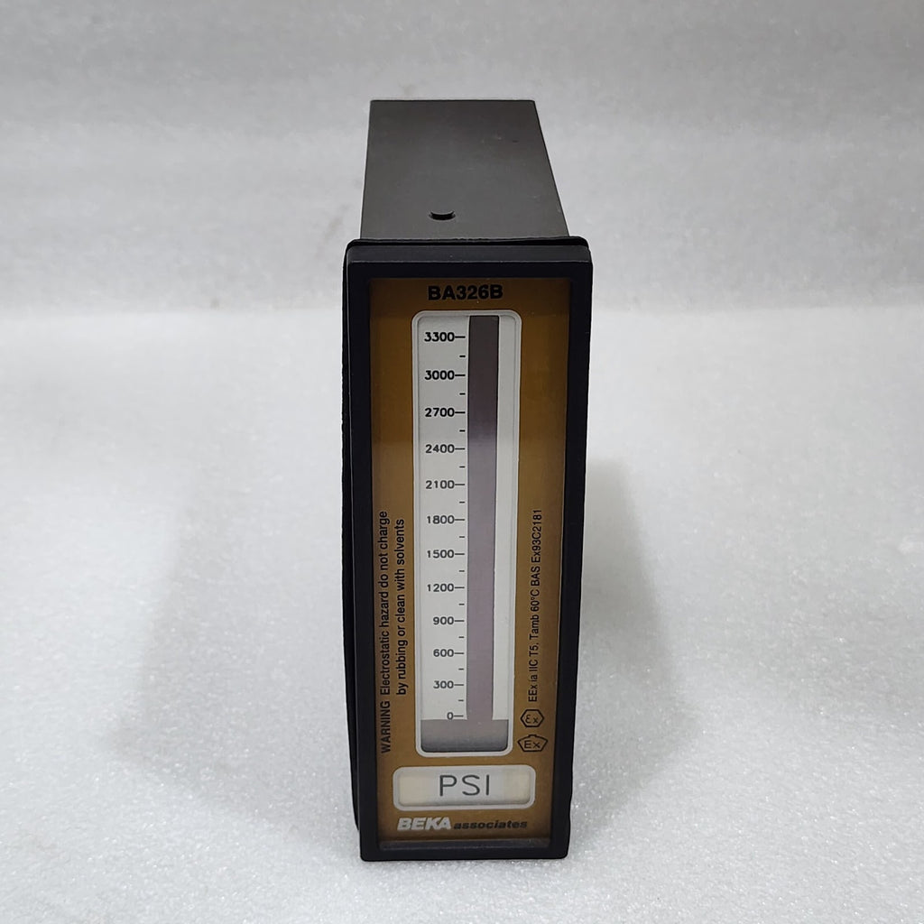BEKA ASSOCIATES BA326B INTRINSICALLY SAFE 2-WIRE 4/20 mA COMBINED INDICATOR