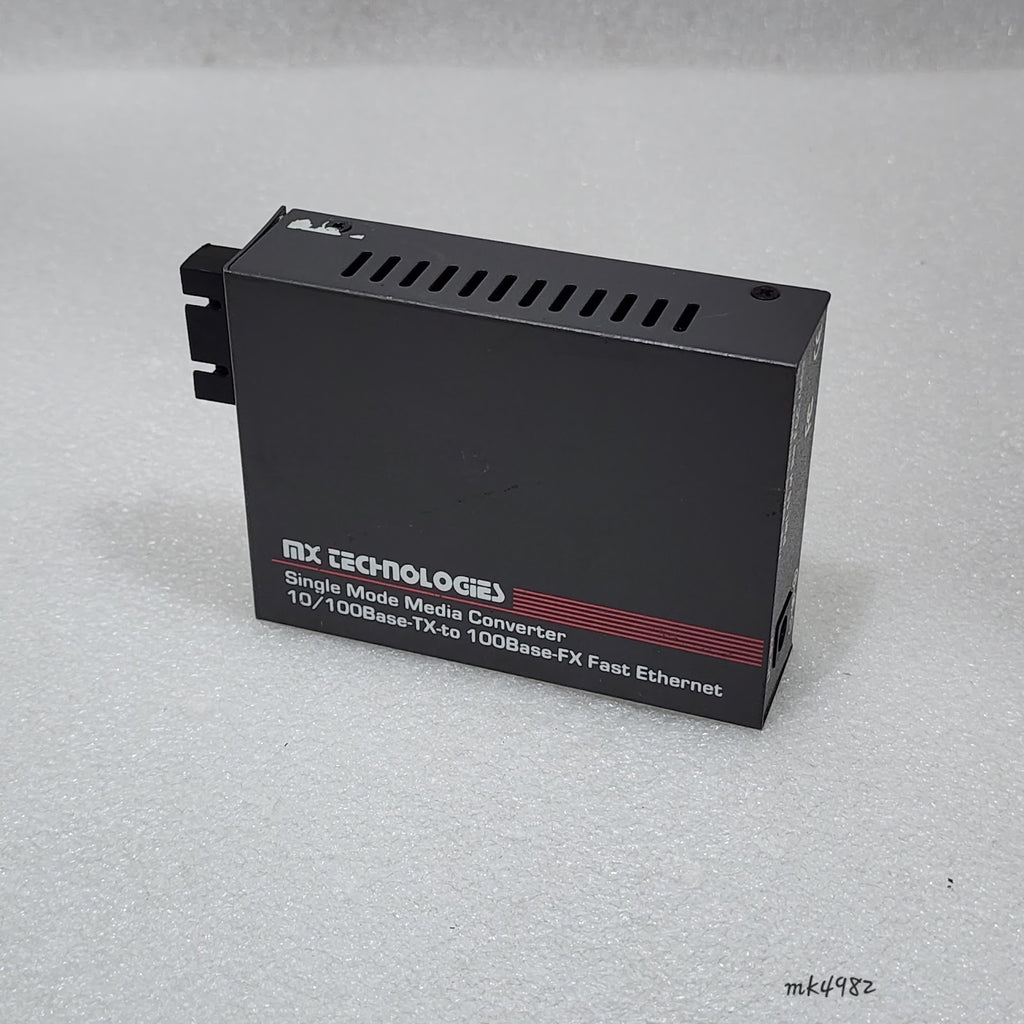 MX TECHNOLOGIES M20S PWR 100M SINGLE MODE MEDIA CONVERTER
