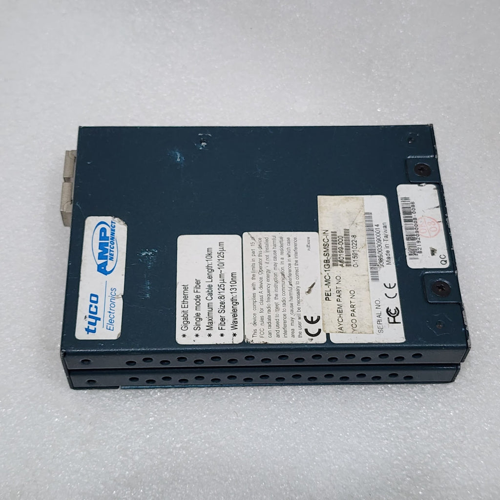 GIGABIT CONVERTER PEL-MC-1GB-SMSC-IN TYCO 1000BASE-LX