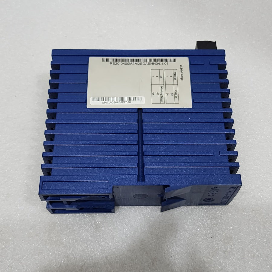 HIRSCHMANN RS20 INDUSTRIAL ETHERNET SWITCH RS20-0400M2M2SDAEHH04.1.01